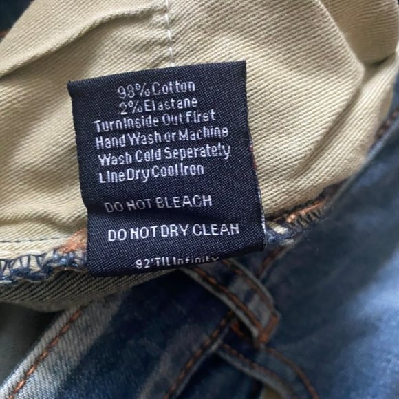 Embellish NYC Jeans NWT 38 Biker Panel - Picture 11 of 11